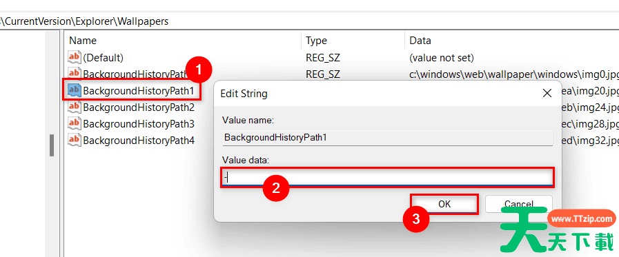 Win11删除背景图片历史记录方法 Win11删除背景图片历史记录方法