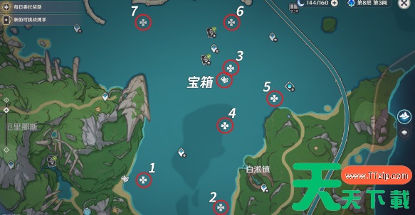 原神4.0枫丹浮标宝箱位置-原神4.0枫丹浮标宝箱在哪 原神4.0枫丹浮标宝箱位置-原神4.0枫丹浮标宝箱在哪