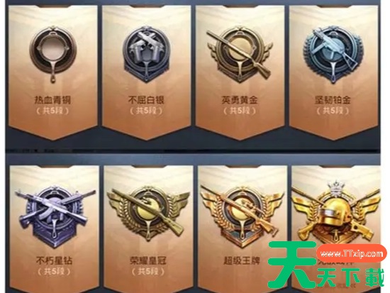 和平精英如何查看自己段位级别? 和平精英如何查看自己段位级别?