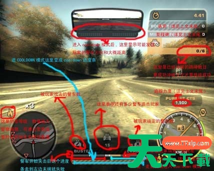 极品飞车9最高通缉怎么操作 极品飞车9:最高通缉 追踪模式图解 极品飞车9最高通缉怎么操作 极品飞车9:最高通缉 追踪模式图解